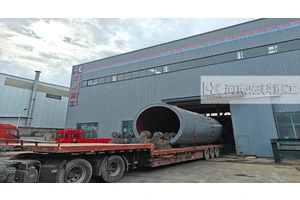 3.2×60m Zinc Suboxide Rotary Kiln Delivery Case in Tianjin