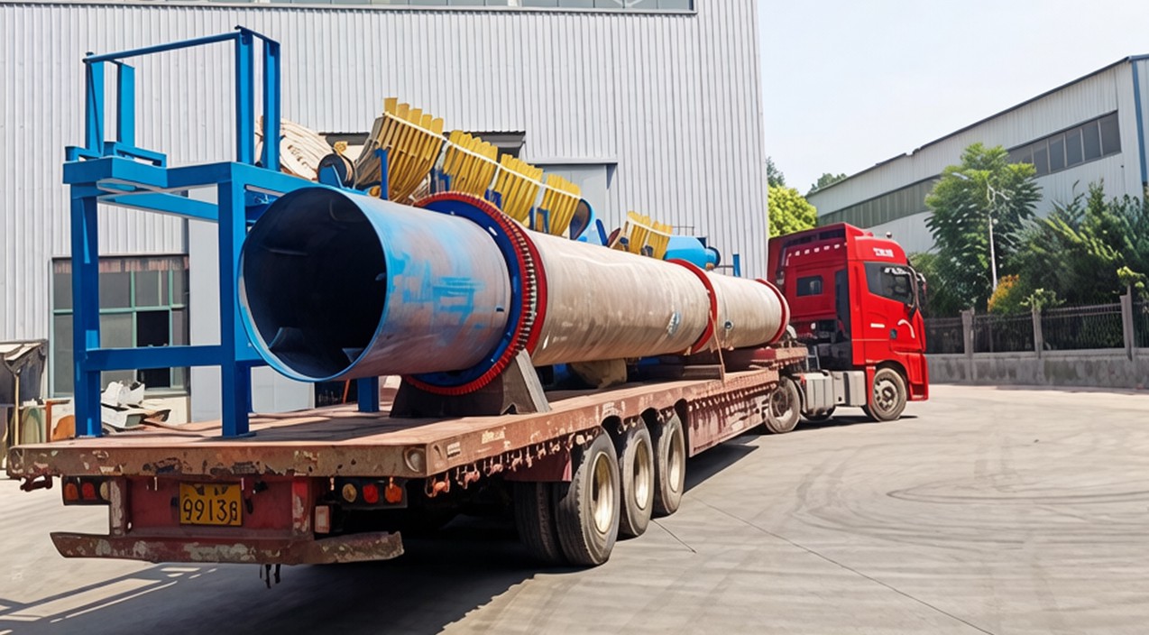 1.2 × 16 Electromagnetic Heating Dryer Loading Site