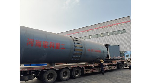 Zibo 2.8 * 60 Meters Rotary Kiln Whole Set of Equipment Delivery Site