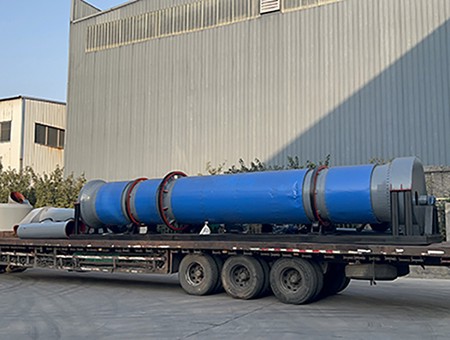 Φ1.2×10m External Insulation Dryer Shipping to Linyi, Shandong