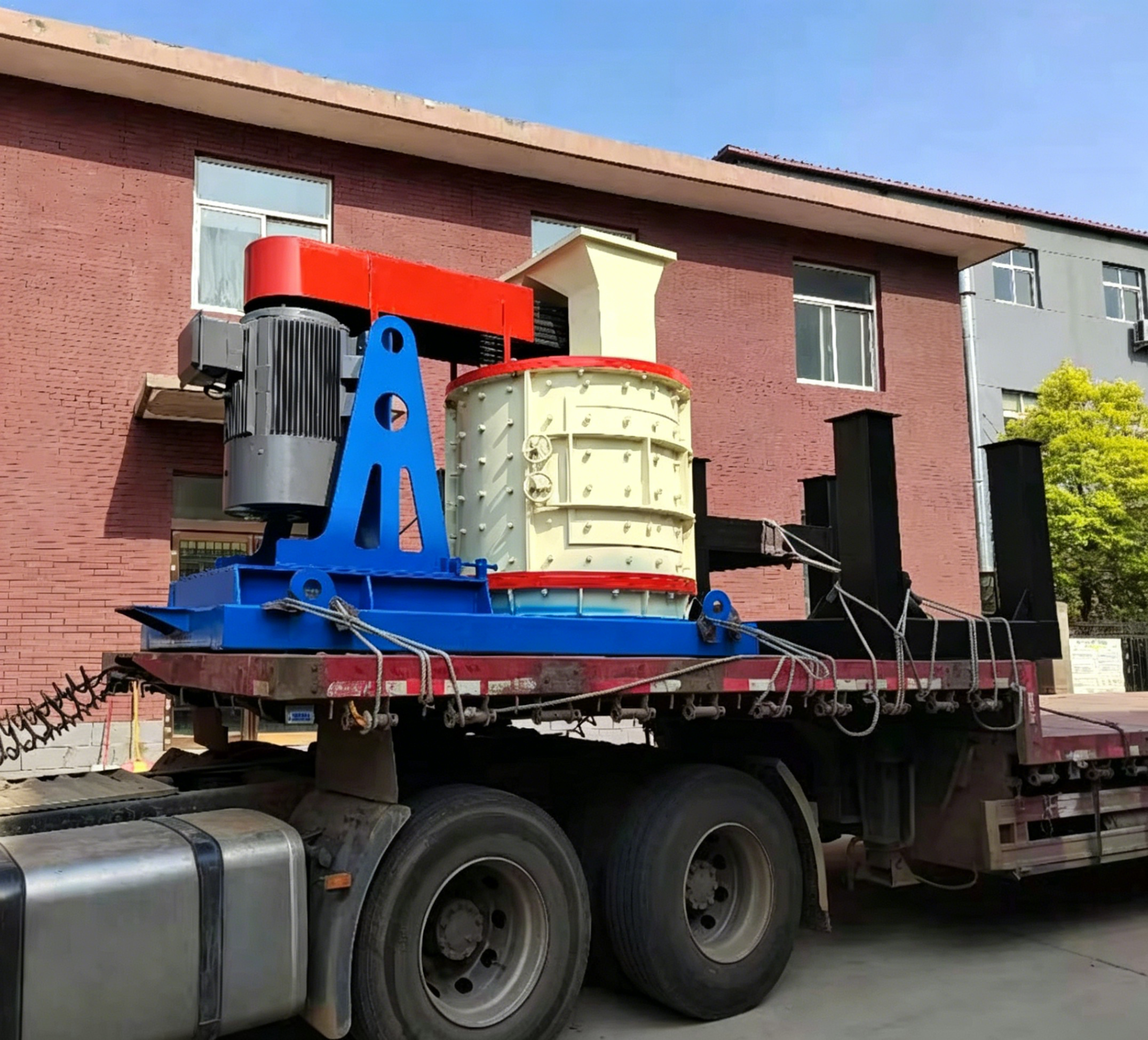 Vertical Shaft Sand Crusher Shipping to Philippines