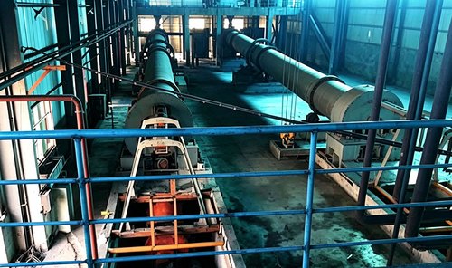 Jiangxi De'an 8,000t/y Lime Rotary Kiln Production Line Site