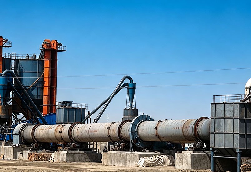 Korla, Xinjiang 3×60m Environmental Lime Rotary Kiln Production Line