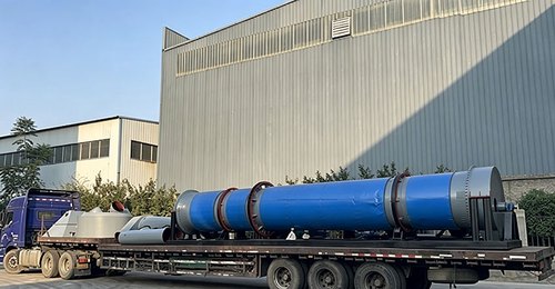 Linyi, Shandong 1.2×10m External Insulation Dryer Shipping 