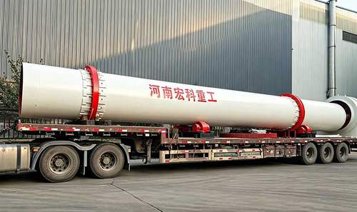 Russia Ф1.8×35m 30t/h Sludge Calcination Rotary Kiln Shipping