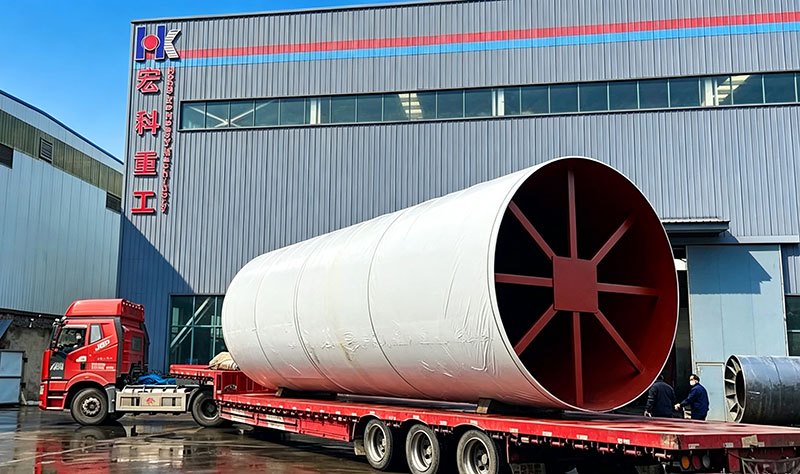 Ф3.0X60m白云石回转窑发货内蒙古 Ф3.0X60m白云石回转窑发货内蒙古