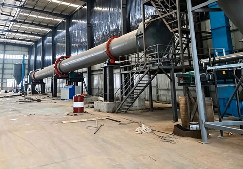 Chongqing ∅1.6×36m Aluminum Ash Rotary Kiln Installation Site
