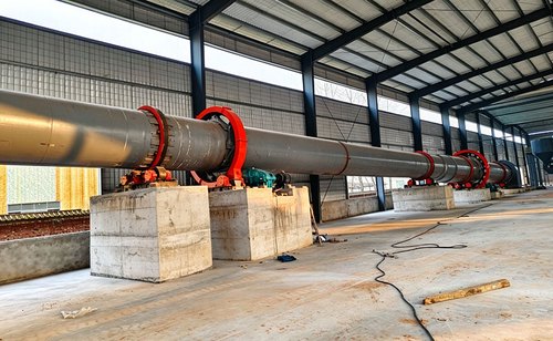 Sichuan Nanchong Clay Ceramsite Rotary Kiln Production Line 
