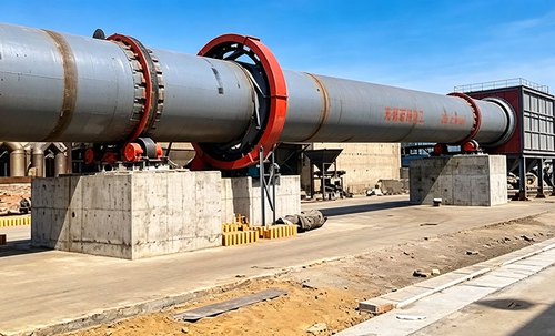Shandong Ф2.2×45m Molybdenum Ore Rotary Kiln Production Line