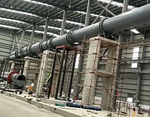 Fujian Longyan 200m³/d Ceramsite Rotary Kiln Installation Site
