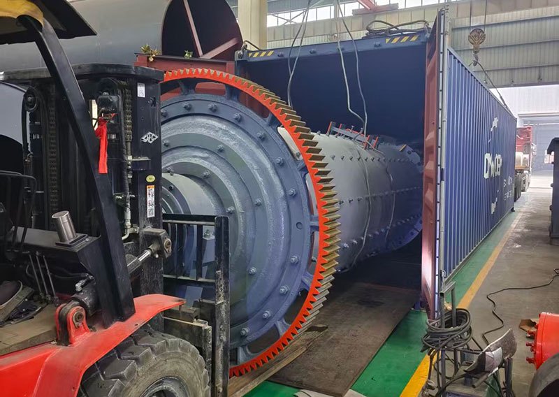 Ф1.5×4.5m Ball Mill Shipping to India